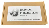 Natural Firelighters - Box of x50